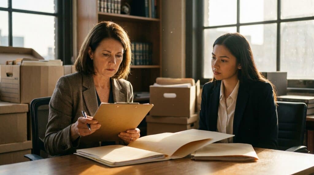 HR professionals reviewing cross-border employment contracts for EOR and local entity hiring