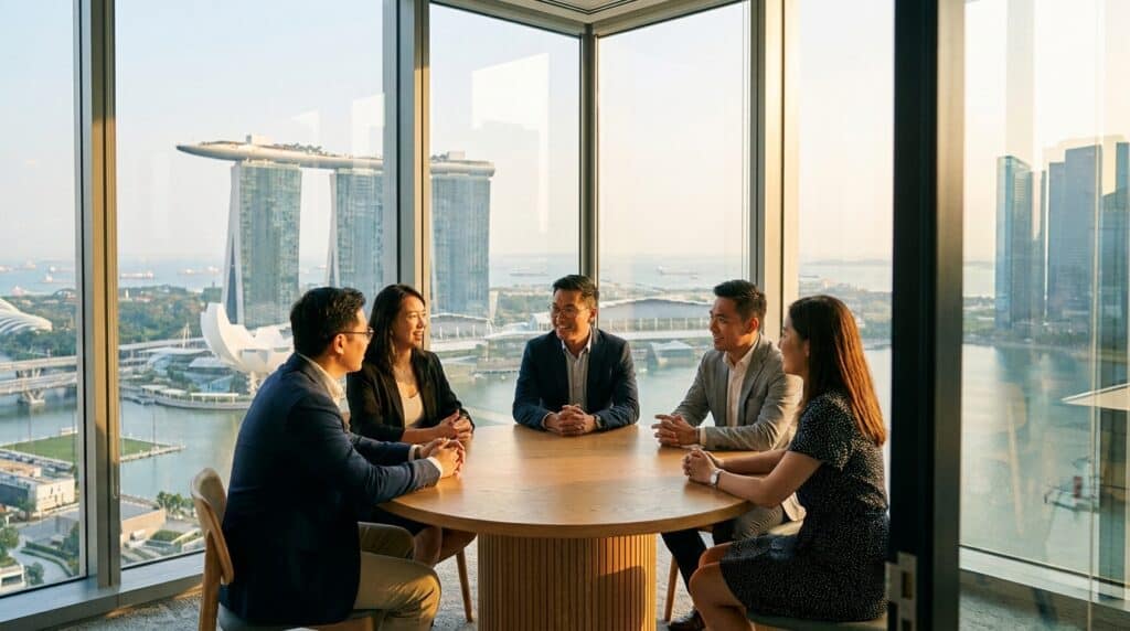 Substance requirements Singapore board meeting with directors present for compliance