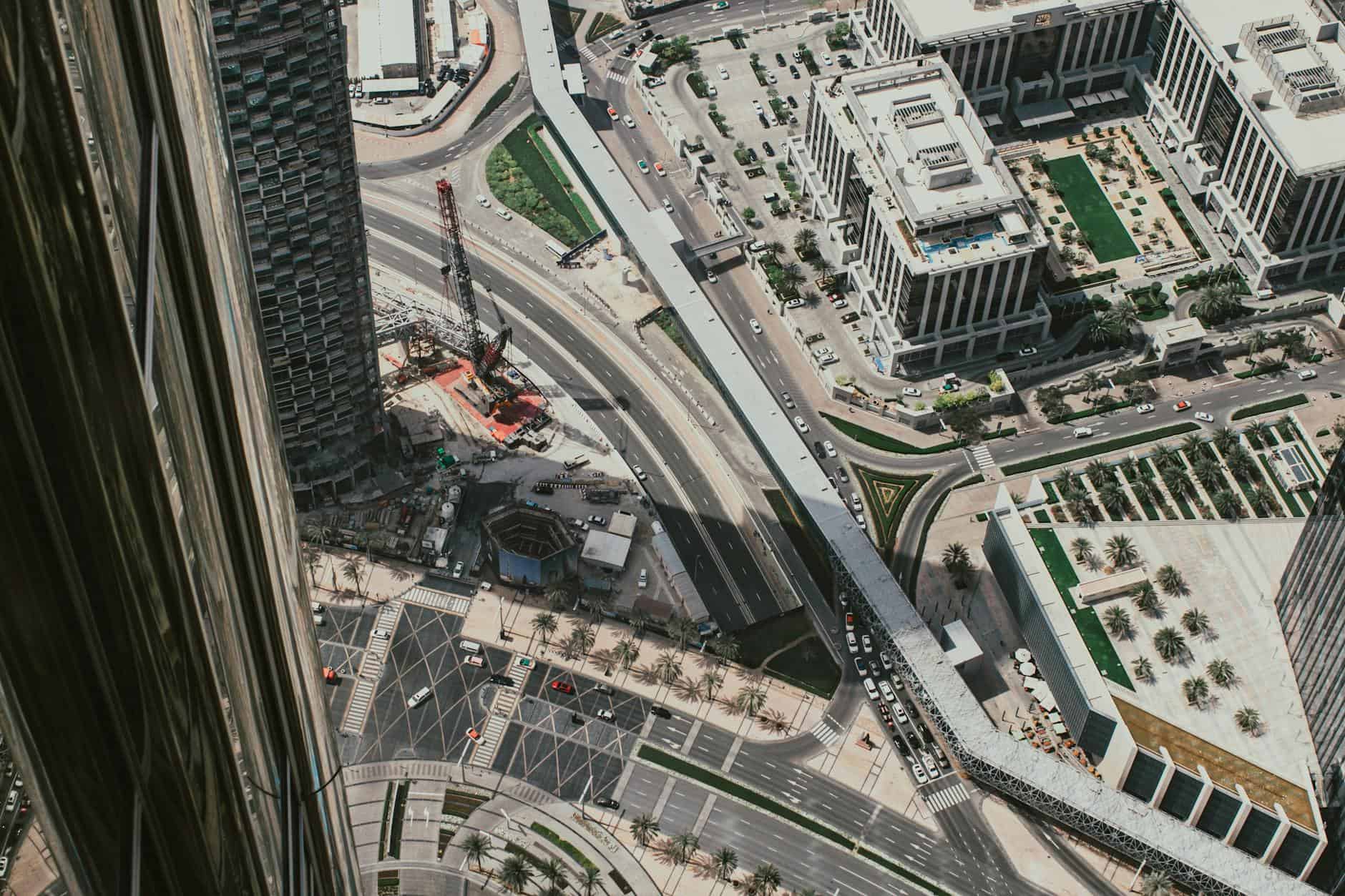 Dubai downtown aerial view illustrating UAE tax residency certificate framework