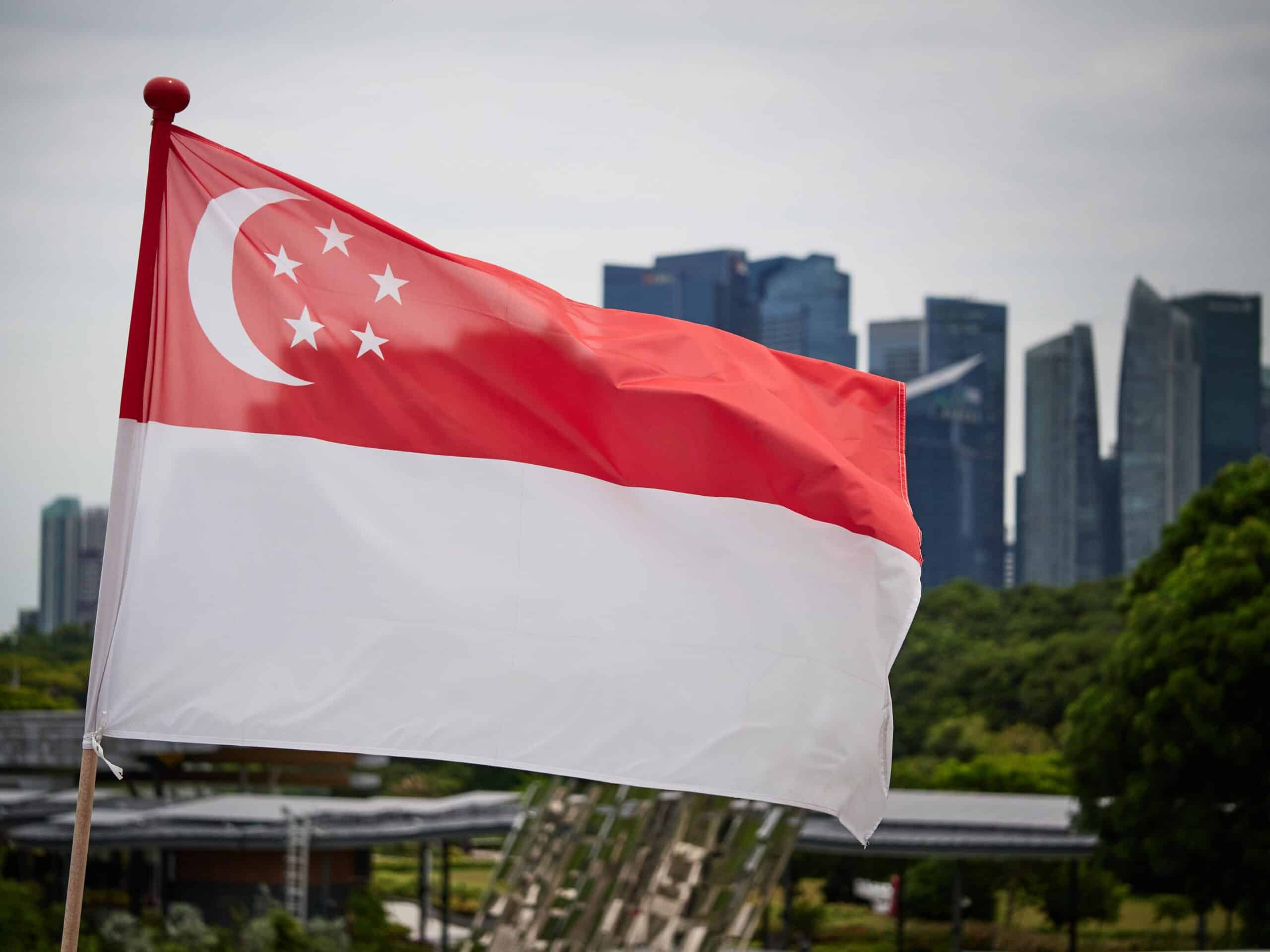 Singapore flag representing ACRA incorporation setup costs and compliance for foreign companies