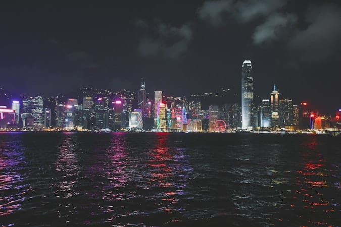 Hong Kong high-rise waterfront reflecting a representative office market entry approach