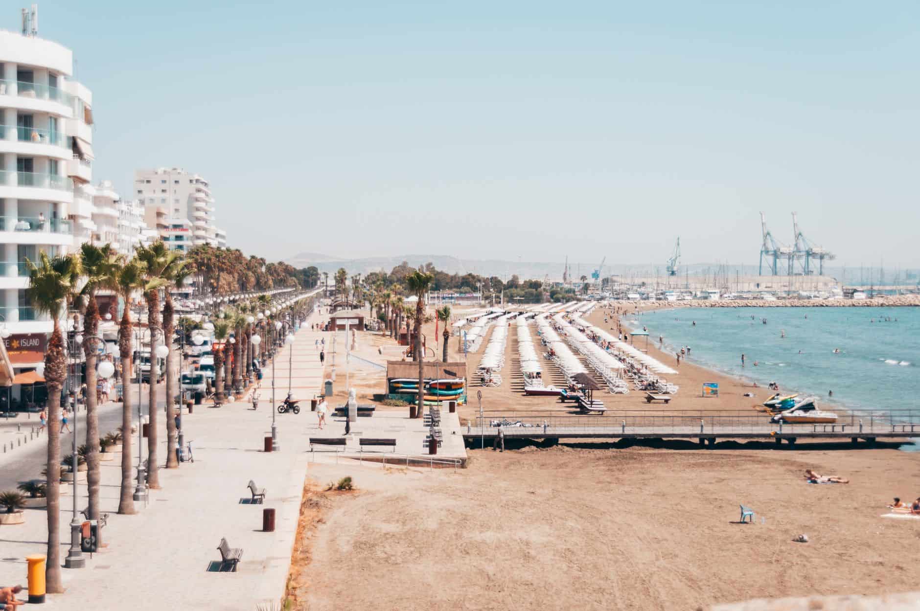 Sunny Cyprus beachfront skyline showing why the island stands apart for founders in 2026