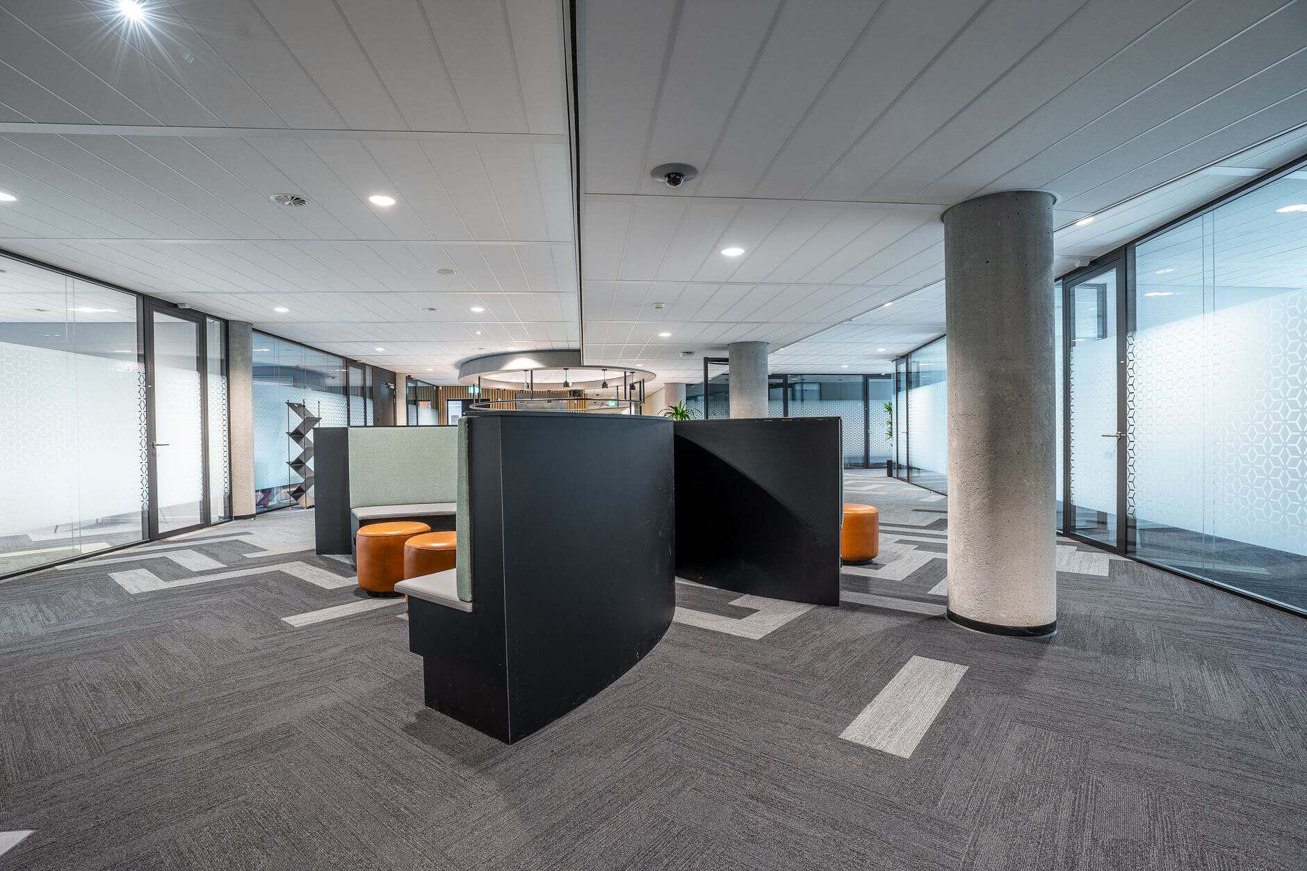 Modern open-plan office interior representing typical costs and setup timelines in Singapore