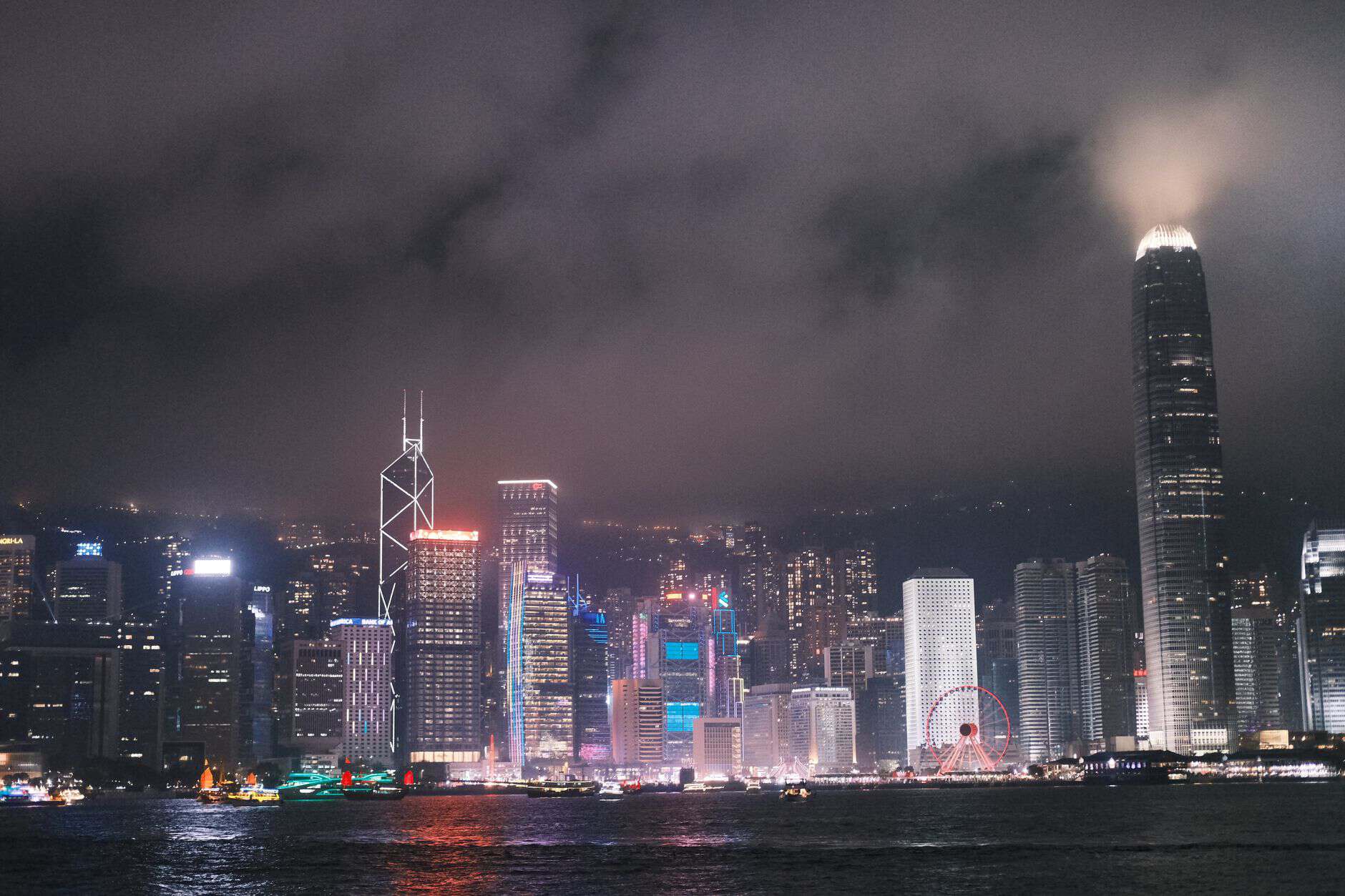 Hong Kong Victoria Harbour skyline representing worldwide income obligations for Chinese tax residents