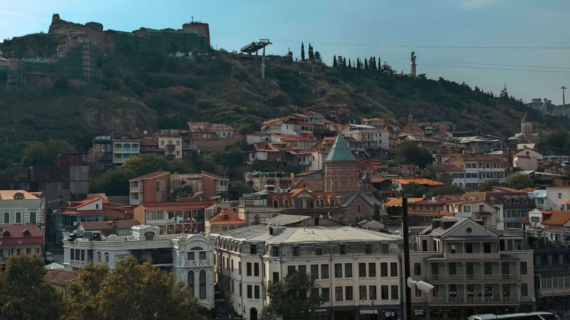Historic Old Town Tbilisi architecture reflecting Georgia's appeal for internationally mobile entrepreneurs