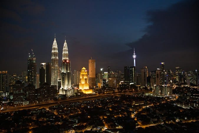 Kuala Lumpur skyline showcasing Malaysia's competitive regional cost advantage for startups