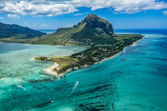 Tropical paradise setting evoking work-life balance for international entrepreneurs in Mauritius