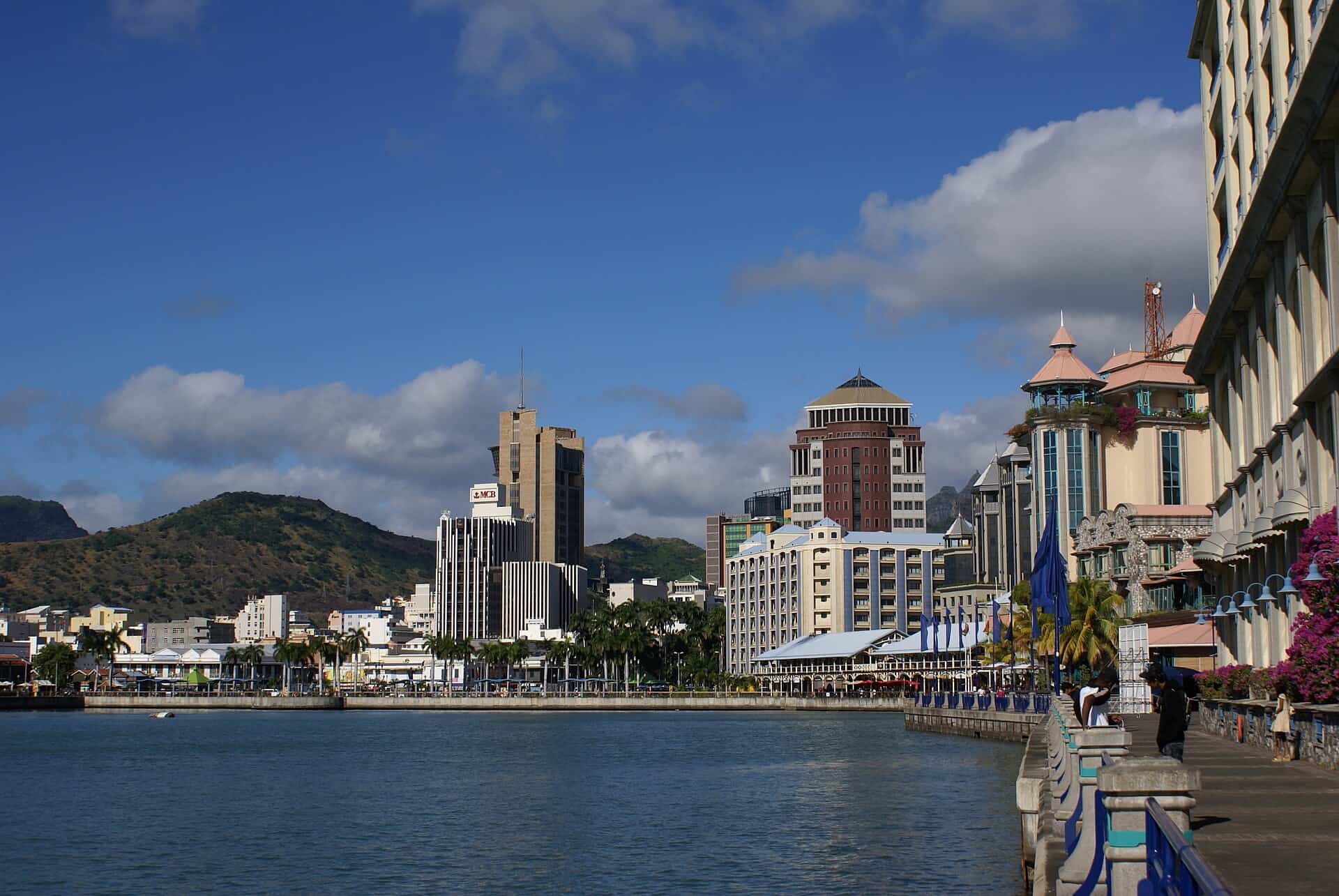 Port Louis Caudan Waterfront mirroring Mauritius 90-day business setup action plan steps